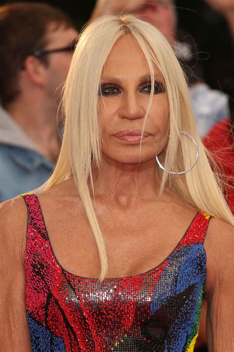 donatella versace images 2018|Donatella Versace current picture.